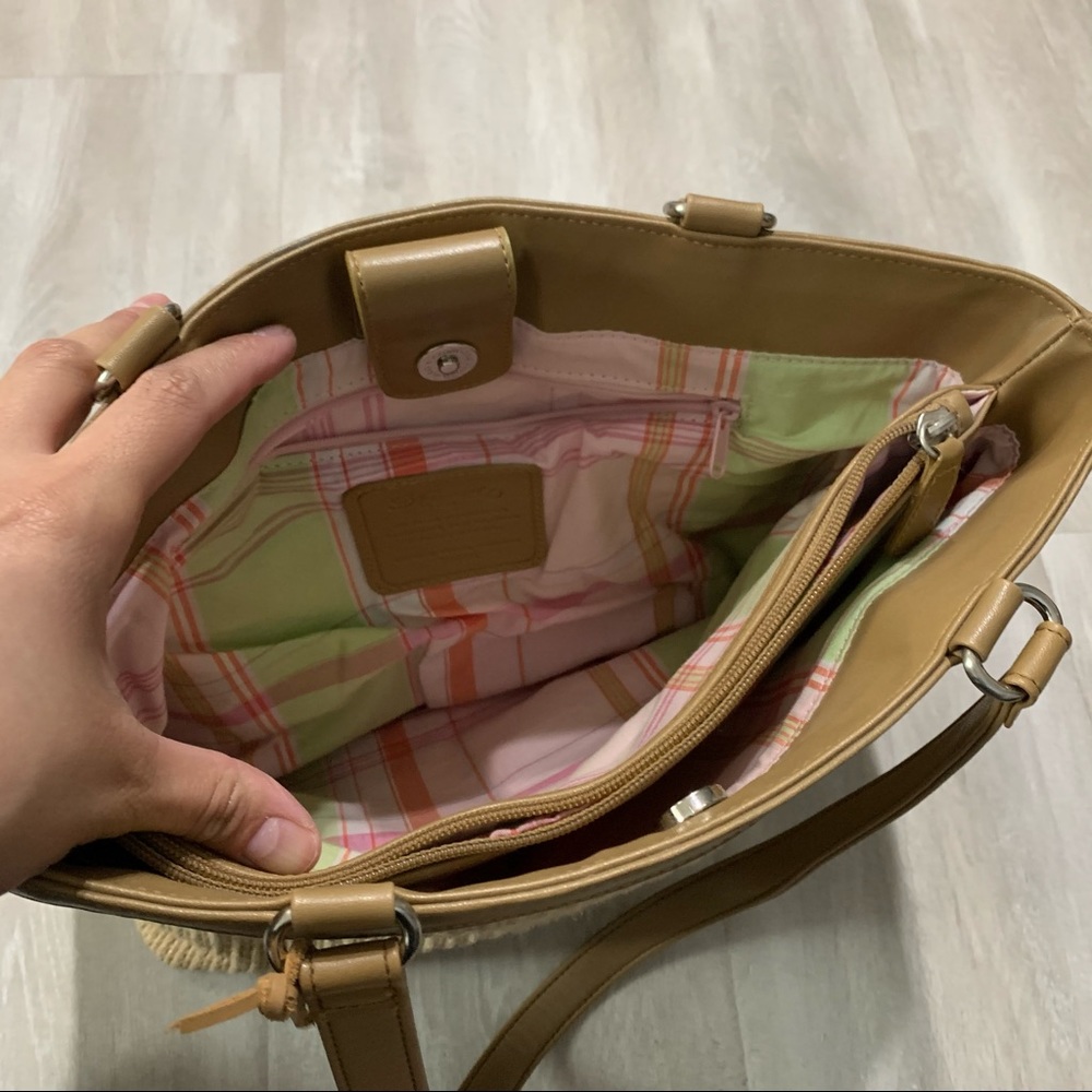 Fossil woven look Double Strap Purse  HOST PICK 8/21/25 🤫and 3/21/26 - Picture 3 of 10